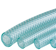 Eisele plastic tube PVC with fabric lining, plastic tubes