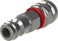 Stecknippel 6-kant | Codierte Schnellschlusskupplungen | coded quick-release couplings