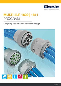 Multiline catalogue 1800 & 1811 - coupling system with coupling design 